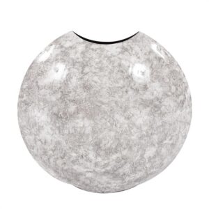 Round Marbled Large Vase