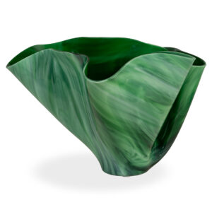 Folded Glass Vase