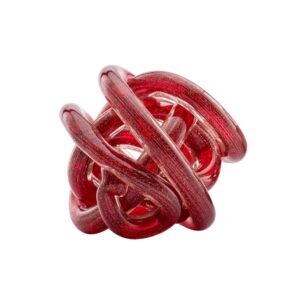 Orbit Red Glass Ball Small
