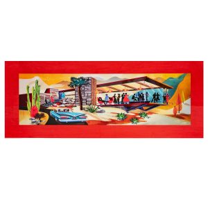 Desert House Party Wall Art