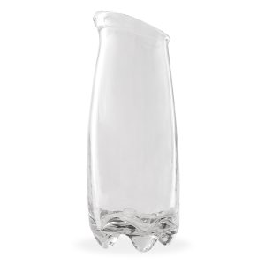 Clear Glass Large Vase