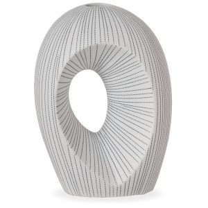 Artura Small White Vase