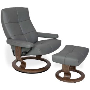Bergen Large Chair & Ottoman