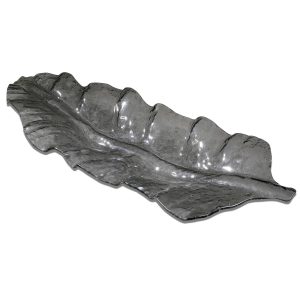 Smoked Leaf Tray