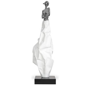 White Dress Sculpture