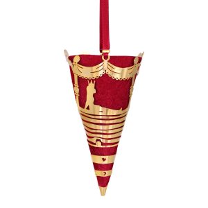 Princess & Pea Cone Ornament