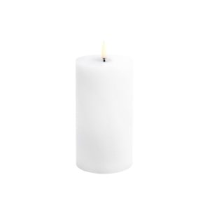LED Melted Pillar Candle 3x6