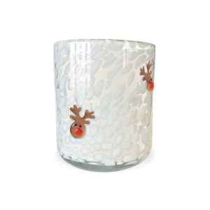 Reindeer Cookie Candle