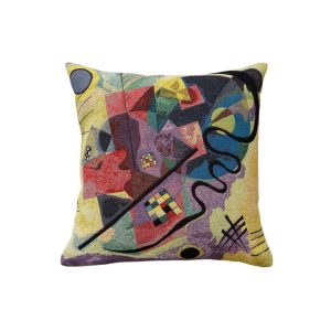 Kandinsky - Jaune Rouge Bleu (Extrait I) (1925) Pillow