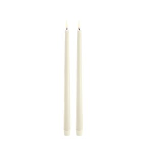 LED Slim Taper Candle Set of 2