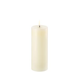 LED Smooth Pillar Candle 3x8