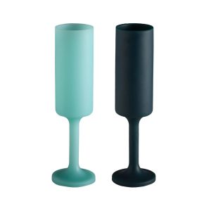 Seff Silicone Champagne Flutes Set of 2