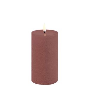 LED Rustic Pillar Candle 3x6